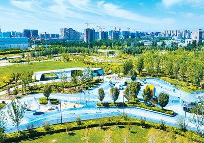 北控水务在海淀这座“公园下的再生水厂”，获奖了