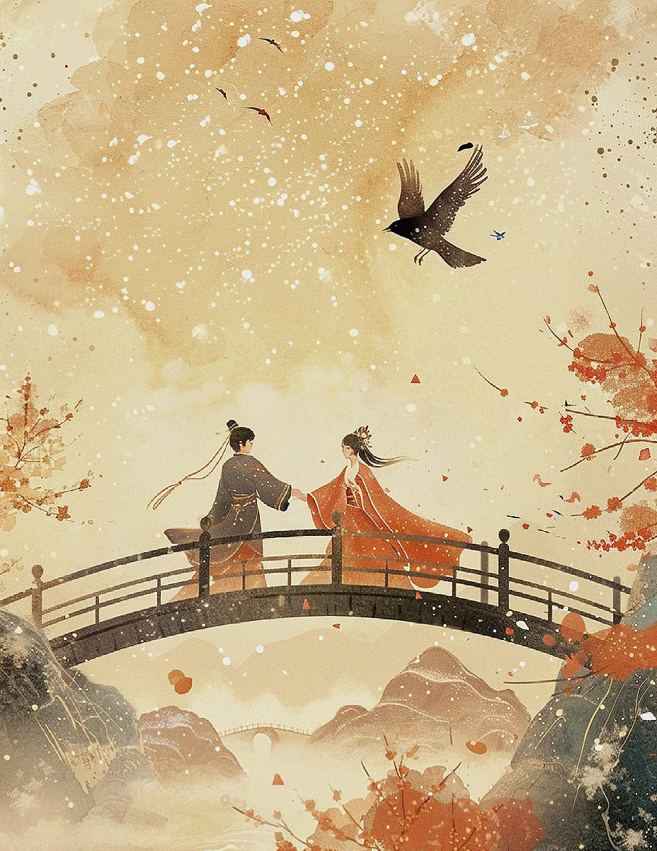 来维意过七夕，载梦望星河